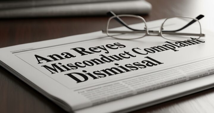 Ana Reyes Misconduct Complaint Dismissal: Key Details